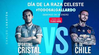 Sporting Cristal: U. de Chile confirmó su presencia en la 'Tarde de la Raza Celeste' con divertido tuit