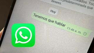 WhatsApp: qué significa si tu pareja te escribe “tenemos que hablar”