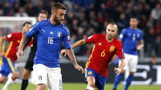 Lo que no viste por el TV: el juego brusco de la revancha entre Italia ante España