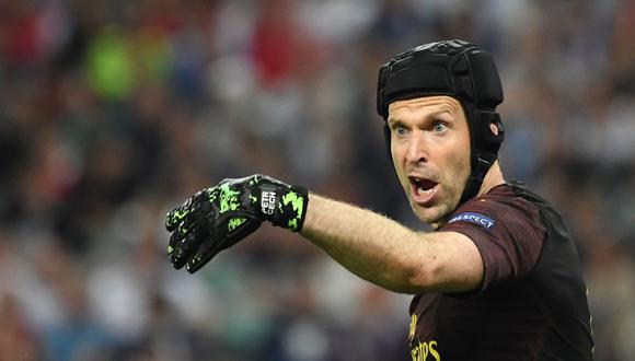 Cech se retiró en el 2019 tras perder con el Arsenal la final de la Europa League frente al Chelsea (Foto: AFP)