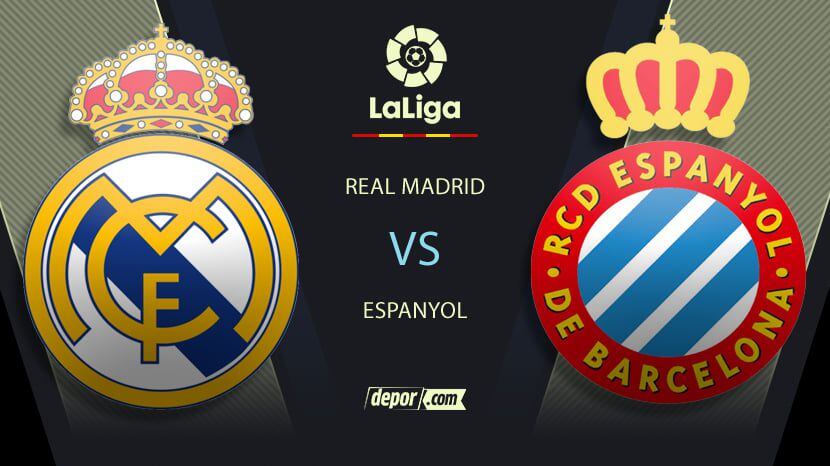 Real Madrid vs.  Espanyol LIVE: schedules and transmission by date 8 of LaLiga Santander thumbnail