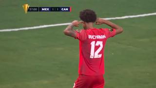 Houston, tenemos un problema: golazo de Tajon Buchanan para el 1-1 del México vs. Canadá [VIDEO]