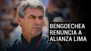 Alianza anunció la salida de Bengoechea: ¿Cuáles fueron los motivos de su renuncia?