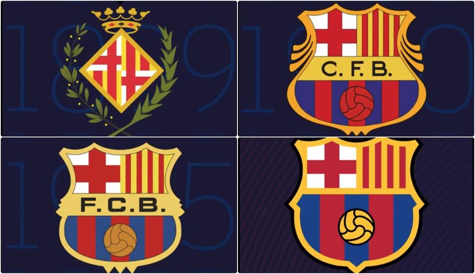Un viaje por el tiempo: los 10 escudos que lució el Barcelona en toda su historia [FOTOS]