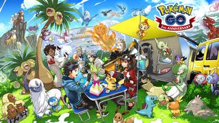 Pokémon GO promociona la cuarta generación con una imagen de aniversario