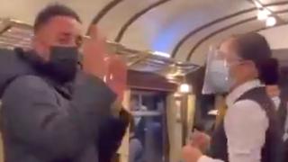‘El cervecero’ es furor en Cusco: Cueva y el agradable momento que vivió en el tren junto a su familia [VIDEO]