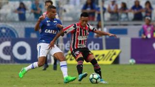 Siguen de malas: Con Cueva, Sao Paulo cayó ante Cruzeiro en el debut en el Brasileirao