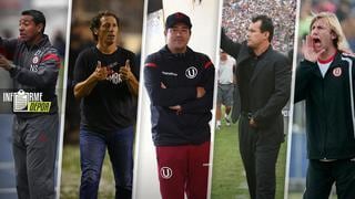 Universitario de Deportes vs. Alianza Lima: el debut en clásicos de los últimos entrenadores cremas