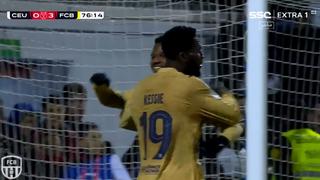 ¡Imparables! Gol de Franck Kessié para el 4-0 de Barcelona vs. AD Ceuta [VIDEO]