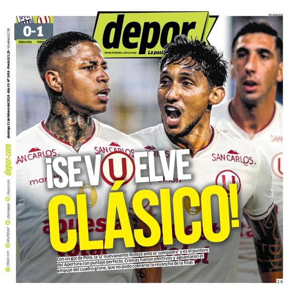 ¡Se vuelve Clásico!