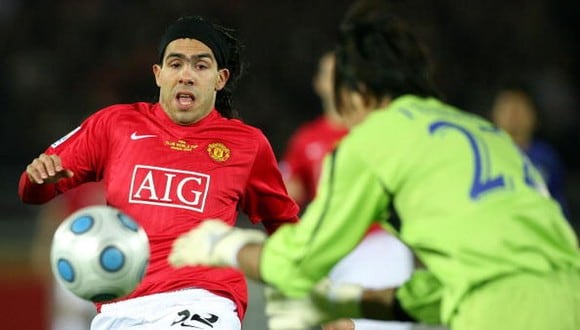Tevez ganó la Champions con el United en el 2008. (Getty)