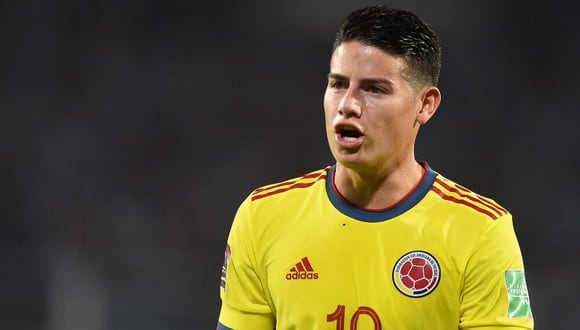James Rodríguez es consciente que Colombia no depende de sí misma para clasificar a la Copa del Mundo Qatar 2022. (Foto: Getty Images)