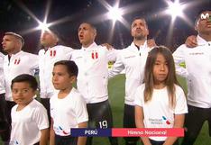 Así entonó Gabriel Costa el Himno Nacional en el amistoso ante Brasil [VIDEO]