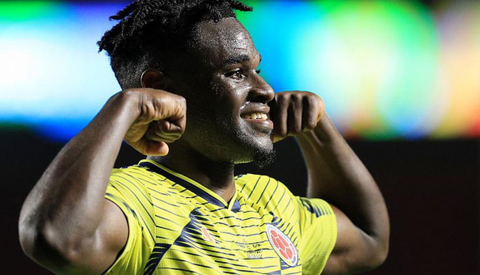 Apareció el goleador: Duván Zapata le dio a Colombia el pase a cuartos de final de la Copa América 2019 (Getty)