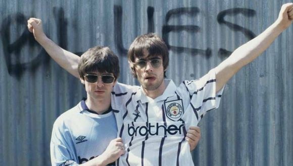 Los hermanos Gallagher son fieles admiradores del Manchester City. (Foto: Getty)