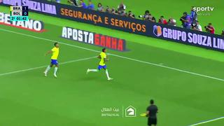 ¡Zurdazo y a cobrar! Gol de Raphinha para el 2-0 de Brasil vs. Bolivia [VIDEO]