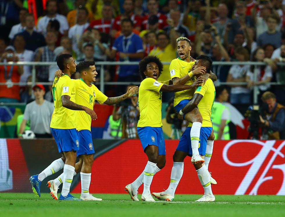 Brasil enfrentó a Serbia por el Mundial Rusia 2018. (Foto: Daniel Apuy)