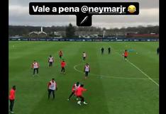 Jugada antológica: taco con caño de Neymar para humillar a su compañero en PSG [VIDEO]