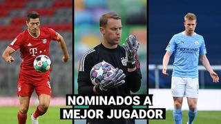 Sin Messi ni Cristiano: UEFA anunció a los candidatos para el mejor jugador del año