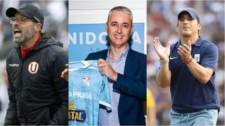 Con caras nuevas: los entrenadores que iniciarán el año en la próxima edición de la Liga 1