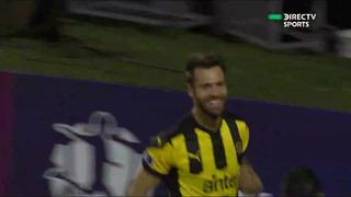 La táctica fija no falla: el gol de Kagelmacher para el 3-1 en el Peñarol vs Sport Huancayo [VIDEO]