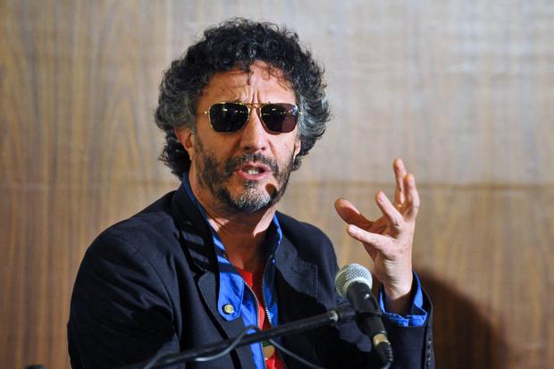 Fito Paez at a press conference, on December 4, 2012 in Havana (Photo: Adalberto Roque / AFP)