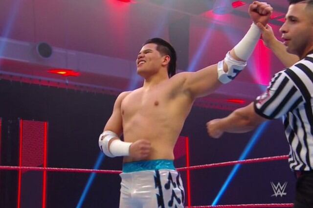 Humberto Carrillo derrotó a Brendan Vink. (Foto: WWE)
