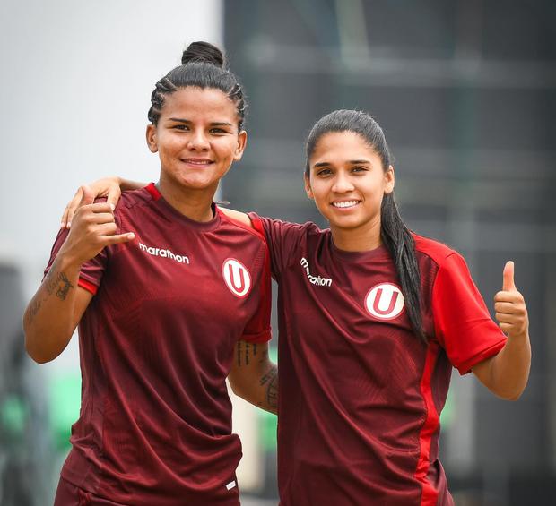 Manuela Gonzales y Lizeth Ocampo son las refuerzos de Colombia para esta temporada. (Foto: Prensa U)