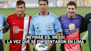 Messi vs. Neymar: recuerda la vez que se enfrentaron en Lima
