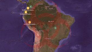 Coronavirus por Google Maps: Colombia, Ecuador y Perú se encuentran en alerta por sospechas de brote del virus