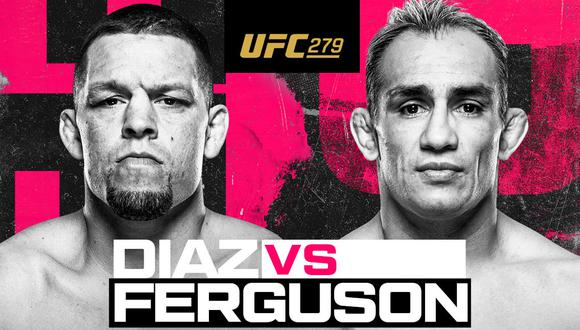 UFC 279, Diaz vs. Ferguson EN VIVO vía Star Plus: cartelera, horario y dónde ver la pelea. (Foto: UFC)
