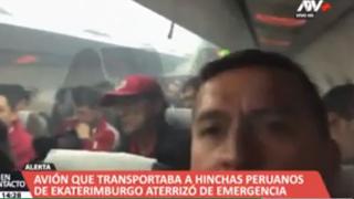 Vuelo de hinchas de la Selección Peruana en Rusia aterrizó de emergencia por explosión de turbina