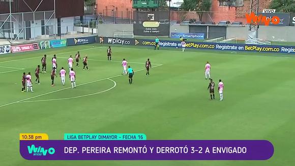 Envigado Vs. Pereira (Resumen Y Goles) - Liga Betplay Dimayor 2023- 2 - Fecha 16. (Video: Win Sports)