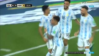 Silenció al Metropolitano: Romero marcó el 1-0 en el Colombia vs. Argentina [VIDEO]