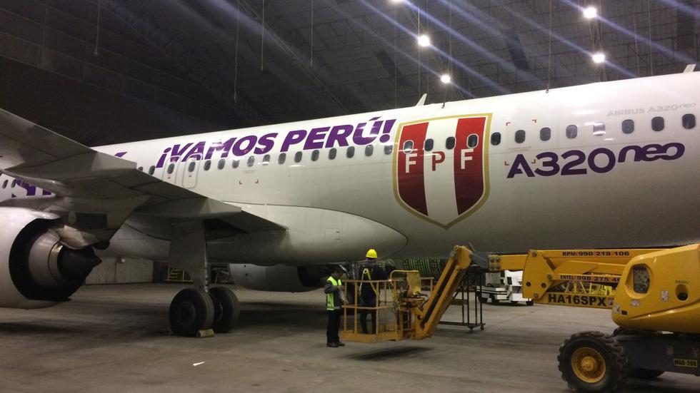 Conoce el avión que llevará a la Selección Peruana rumbo a la Copa América Brasil 2019. (Foto: SKY Perú)
