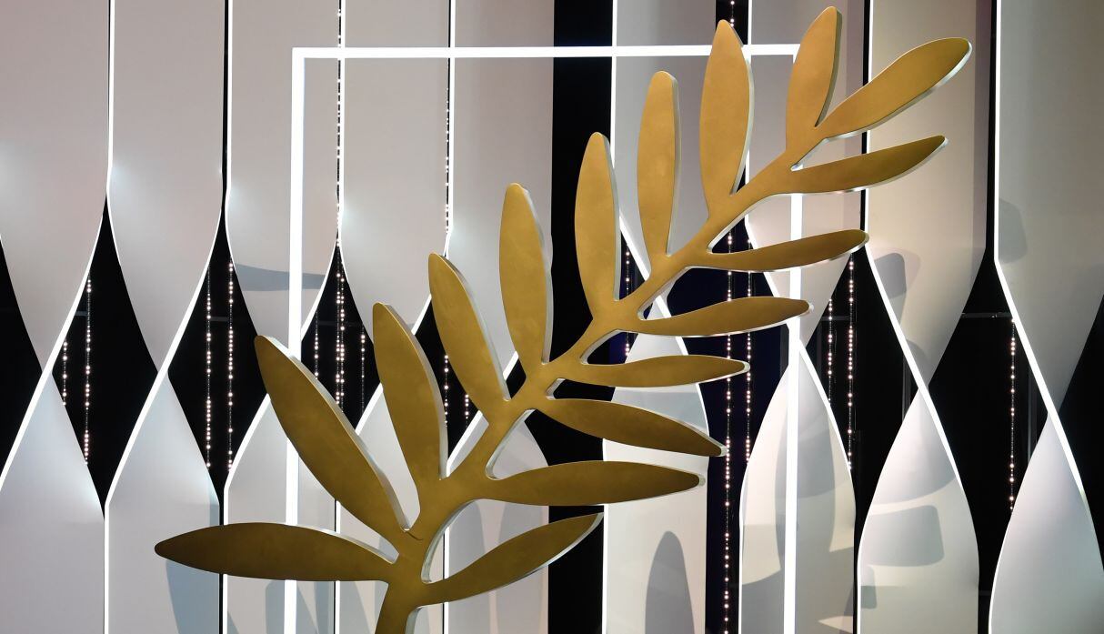 La tradicional Palma de Oro que se entrega a los ganadores en el Festival de Cannes. (Foto: AFP)