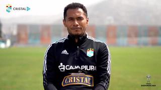 A un día del Sporting Cristal vs. Arsenal: el emotivo mensaje de Carlos Lobatón [VIDEO]