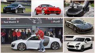 Cristiano Ronaldo y los 16 autos de lujo que tiene en su cochera (FOTOS)