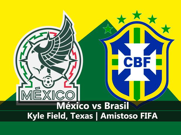 EN VIVO México - Brasil desde Kyle Field, Texas. Conoce los horarios en que será transmitido este duelo amistoso por fecha FIFA.| Foto: Composición Mix