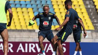 Se acabó el susto: Neymar entrenó y Tite respira tranquilo para enfrentar a Costa Rica