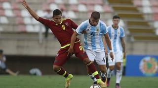 Argentina perdió 1-0 con Venezuela en Curicó por la fecha 1 del Sudamericano Sub 17