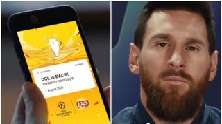 Su torneo favorito: Lionel Messi celebra el regreso de la Champions League en Portugal
