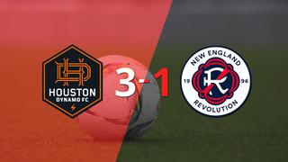 Doblete de Fafa Picault en el triunfo 3-1 de Dynamo frente a New England Revolution