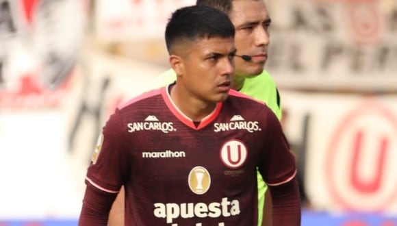 Jairo Concha debutó en la Liga 1 con la 'U' ante Mannucci. (Foto: GEC)