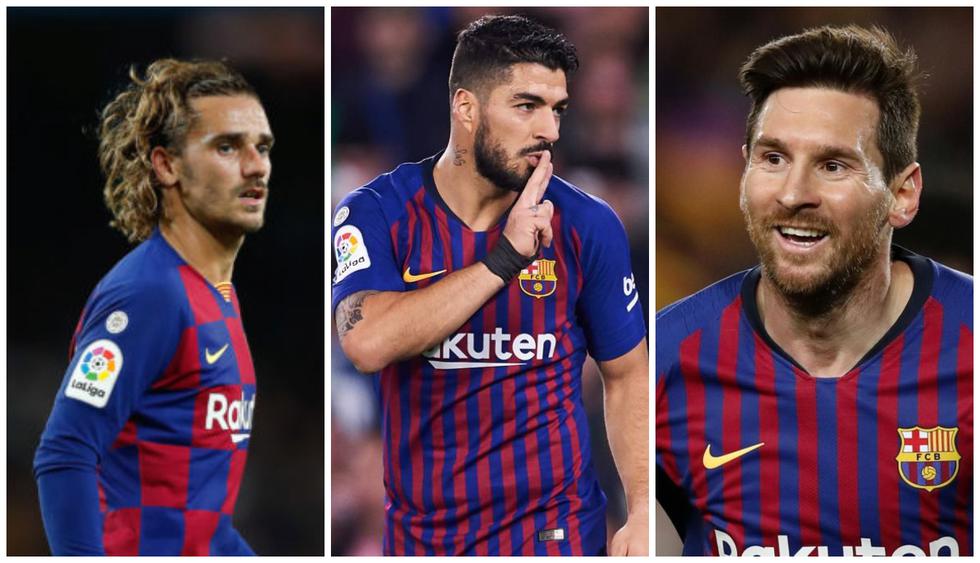 Los últimos tridentes ofensivos del Barcelona