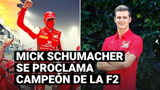 Mick Schumacher se llevó el campeonato de Fórmula 2, antes de subir a F1 en 2021 