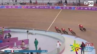 ¡No paren! Así fue el debut del equipo peruano de ciclismo femenino en el Velódromo de la Videna en Lima 2019 [VIDEO]