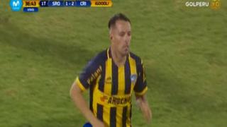 Pablo Lavandeira descontó ante Cristal mediante penal cobrado por mano de Jorge Cazulo (VIDEO)