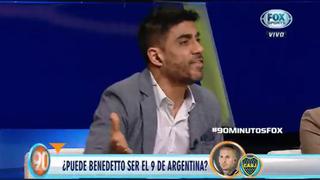 ¡Benedetto es su ‘9’! Periodista de FOX Sports explotó en programa en vivo contra Lionel Messi