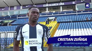 Cristian Zúñiga: “Nunca pensé estar en un equipo tan grande como Alianza Lima” [VIDEO]
